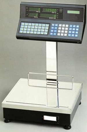 Bild AS1: Vorführ- und Messemodelle von Laden- und Marktwaagen