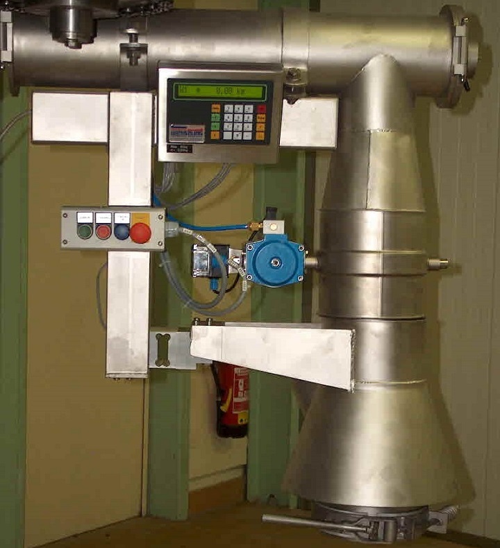 Bild KL10: kundenspezifische Absackwaage