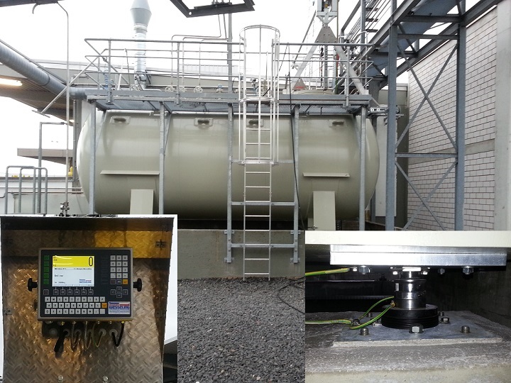 Bild KL9: Tank-Verwiegung im explosionsgefährdetem Bereich