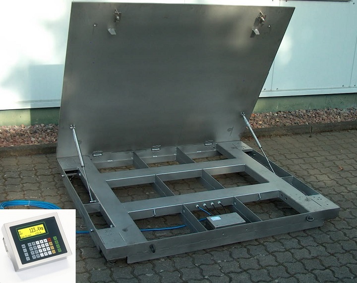 Bild KL12: Bodenwaage für Ex-Zone 1